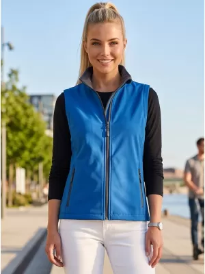 Női softshell mellény ALTISPORT NoPrint NP/ALW7211NJ TENGERI KÉK/TENGERÉSZET