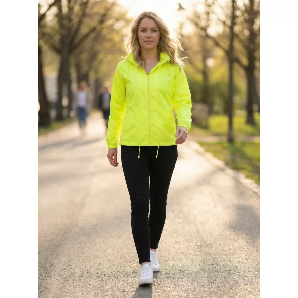  Női kabát ALTISPORT NoPrint NP/ALW1311NJ VILÁGOS SÁRGA 