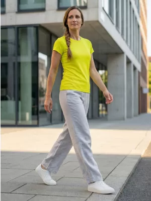 Funkcionális női póló ALTISPORT NoPrint NP/ALW041 NEON SÁRGA