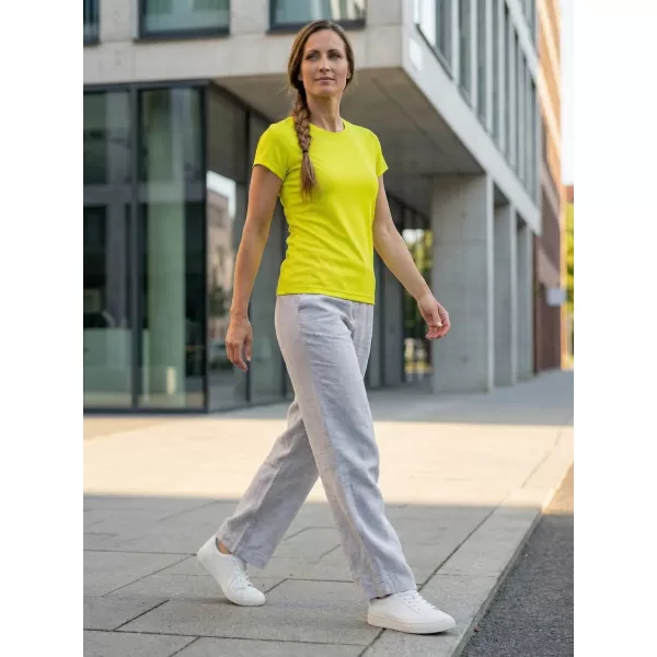  Funkcionális női póló ALTISPORT NoPrint NP/ALW041 NEON SÁRGA 
