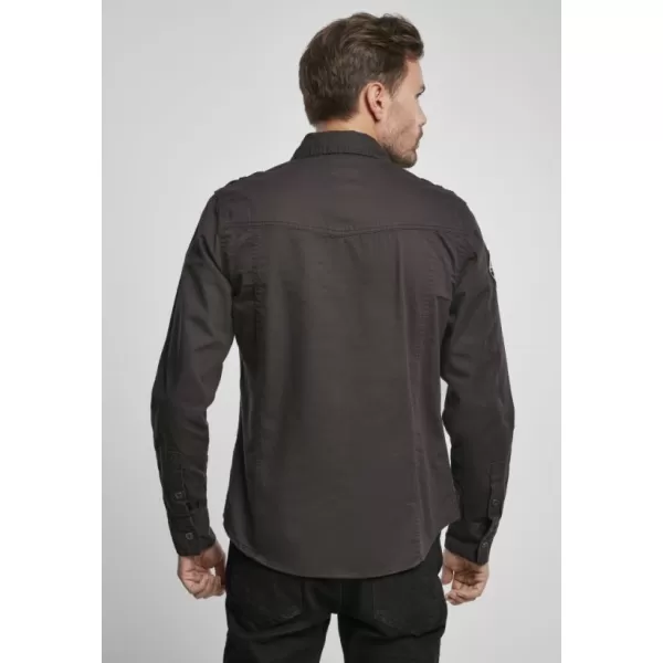  Férfi ing BRANDIT LUIS VINTAGE BD4023 BLACK Brandit1 