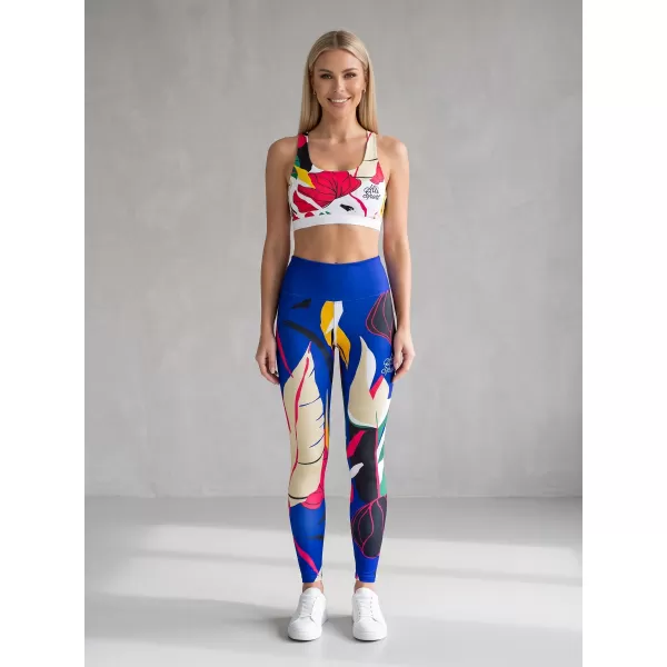  Női hosszú, prémium funkcionális leggings ALTISPORT VOJ/ALW042LEG01 KÉK 
