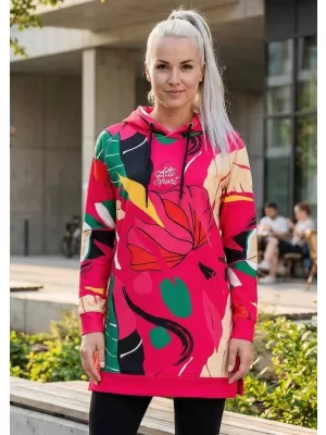 Prémium funkcionális női pulóver ALTISPORT VOJ/ALW042MI03 RÓZSASZÍN