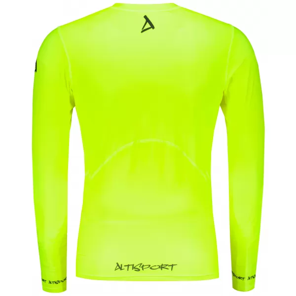  Férfi prémium funkcionális kompressziós póló ALTISPORT VOJ/ALM000TR03 NEON SÁRGA 