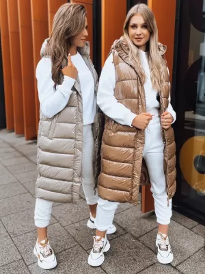 Mellény DSTREET GANTINI TY3741 KARAMELLA