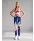 Női hosszú, prémium funkcionális leggings ALTISPORT VOJ/ALW042LEG01 KÉK