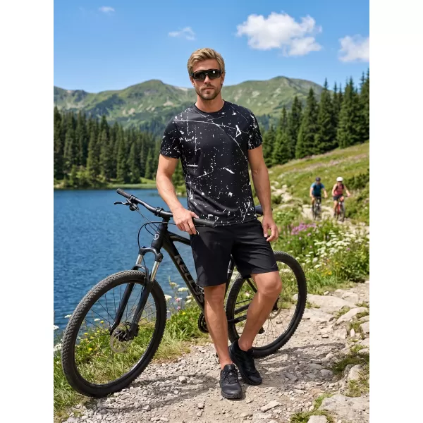  Férfi funkcionális prémium póló ALTISPORT VOJ/ALM034TR01 FEKETE 