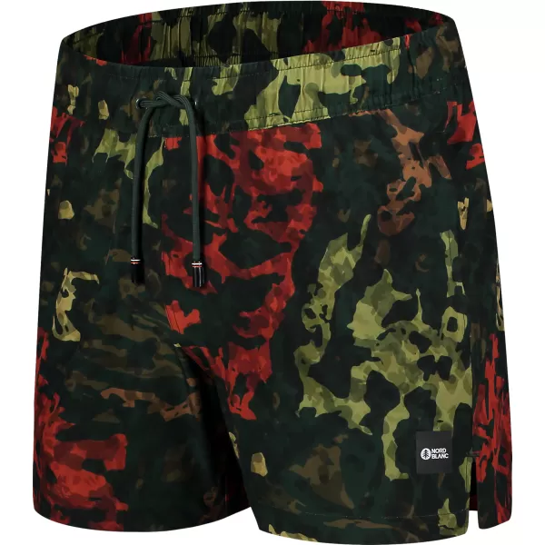  Férfi úszónadrág NORDBLANC RAINFOREST NBSPM8019 HADSEREG ZÖLD 