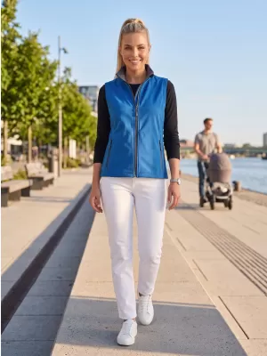 Női softshell mellény ALTISPORT NoPrint NP/ALW7211NJ TENGERI KÉK/TENGERÉSZET