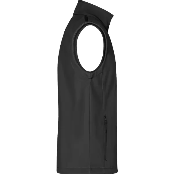  Férfi softshell mellény ALTISPORT NoPrint NP/ALM8211NJ FEKETE/FEKETE 