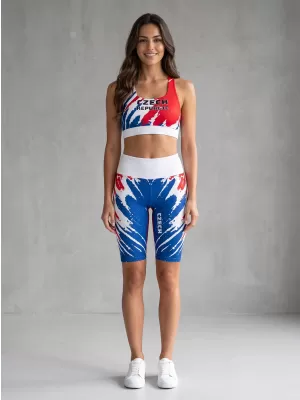 Női prémium funkcionális leggings térd felett ALTISPORT VOJ/ALW036LEG02 OROSZLÁN