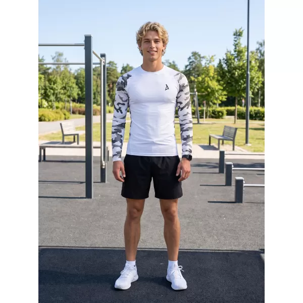  Férfi funkcionális tömörítés T -piró prémium ALTISPORT VOJ/ALM038TR03 FEHÉR 