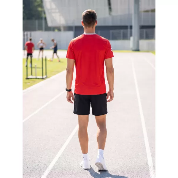  Férfi funkcionális prémium póló ALTISPORT VOJ/ALM040TR01 PIROS 