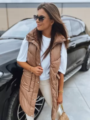 Mellény DSTREET MARIEL TY3016 KARAMELLA