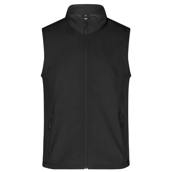  Férfi softshell mellény ALTISPORT NoPrint NP/ALM8211NJ FEKETE/FEKETE 