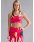 Női prémium sportmelltartó ALTISPORT VOJ/ALW042POD01 RÓZSASZÍN