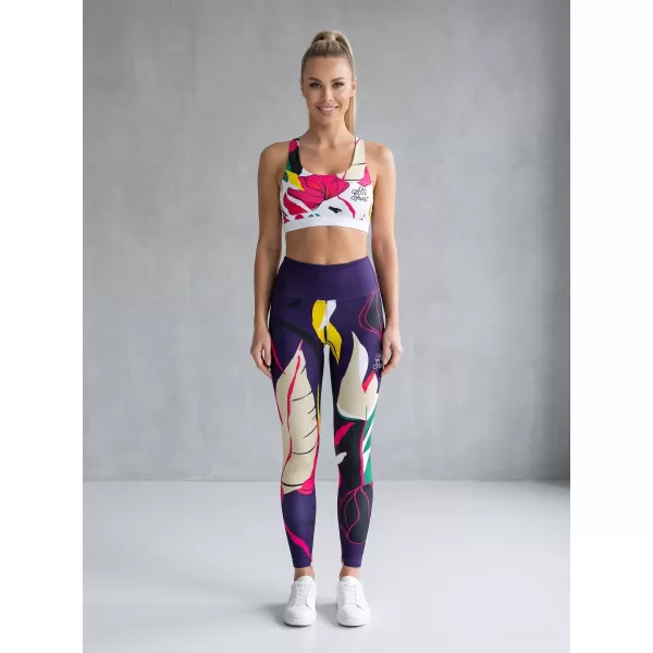  Női hosszú, prémium funkcionális leggings ALTISPORT VOJ/ALW042LEG01 SÖTÉTKÉK 