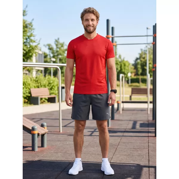  Férfi funkcionális póló ALTISPORT NoPrint NP/ALM421 PIROS 