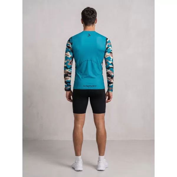  Férfi funkcionális tömörítés T -piró prémium ALTISPORT VOJ/ALM038TR03 KEROZIN/BARNA 