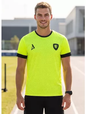Férfi funkcionális prémium póló ALTISPORT VOJ/ALM040TR01 NEON SÁRGA