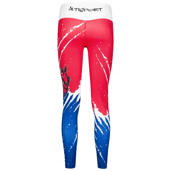  Női hosszú, prémium funkcionális leggings ALTISPORT VOJ/ALW036LEG01 OROSZLÁN 