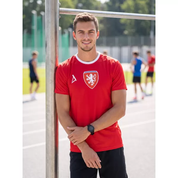  Férfi funkcionális prémium póló ALTISPORT VOJ/ALM040TR01 PIROS 