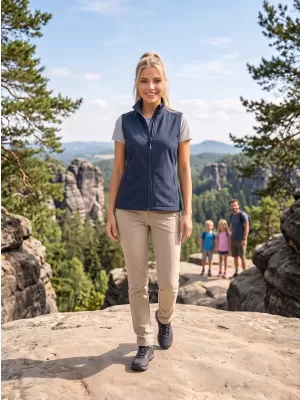 Női softshell mellény ALTISPORT NoPrint NP/ALW7211NJ HADITENGERÉSZET/HADITENGERÉSZET