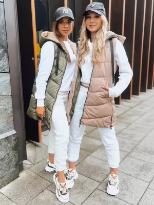 Mellény DSTREET ONADE TY3726 KARAMELLA
