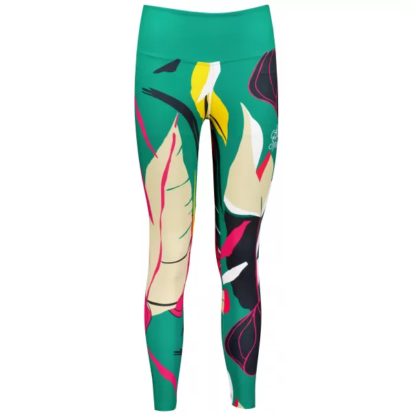  Női hosszú, prémium funkcionális leggings ALTISPORT VOJ/ALW042LEG01 ZÖLD 
