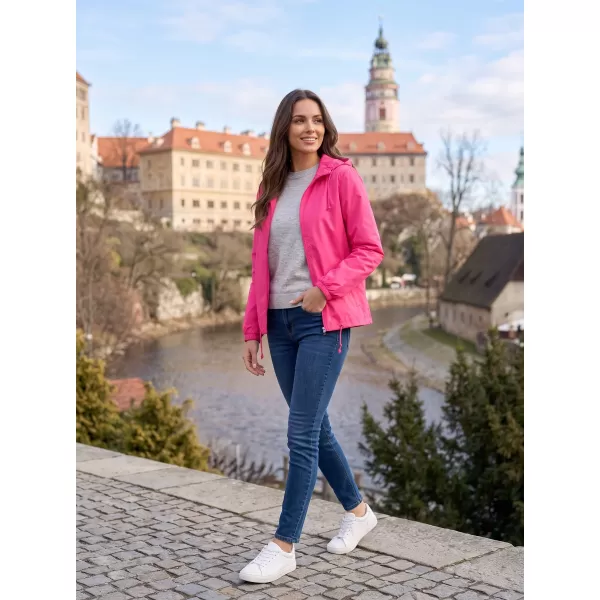  Női kabát ALTISPORT NoPrint NP/ALW1311NJ VILÁGOS RÓZSASZÍN 