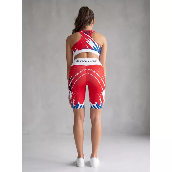  Női prémium funkcionális leggings térd felett ALTISPORT VOJ/ALW036LEG02 OROSZLÁN 