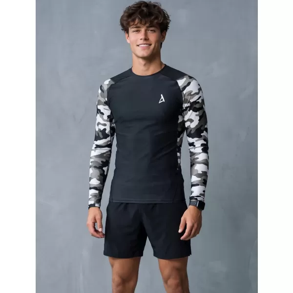  Férfi funkcionális tömörítés T -piró prémium ALTISPORT VOJ/ALM038TR03 FEKETE -FEHÉR 
