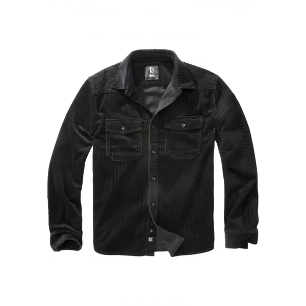  Ing BRANDIT CORDUROY CLASSIC BD4035 FEKETE 