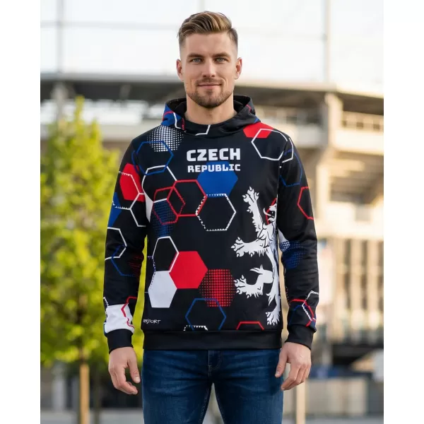  Férfi prémium funkcionális pulóver ALTISPORT VOJ/ALM036MI01 HEXA BLACK 
