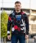 Férfi prémium funkcionális pulóver ALTISPORT VOJ/ALM036MI01 HEXA BLACK