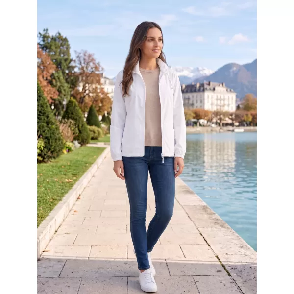  Női kabát ALTISPORT NoPrint NP/ALW1311NJ FEHÉR 