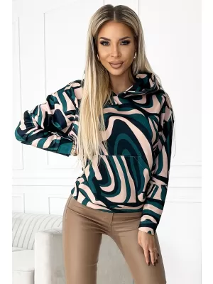Női pulóver NUMOCO 390-5 ZÖLD