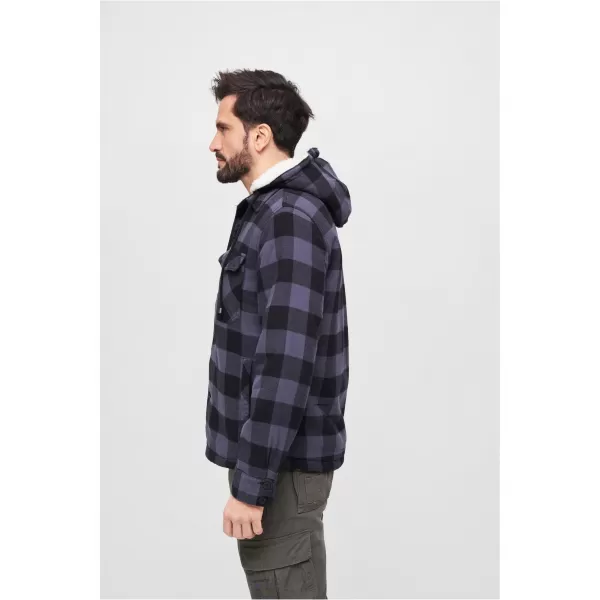  Kabát BRANDIT LUMBER BD3172 FEKETE/SZÜRKE 