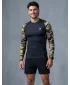Férfi funkcionális tömörítés T -piró prémium ALTISPORT VOJ/ALM038TR03 FEKETE -ZÖLD