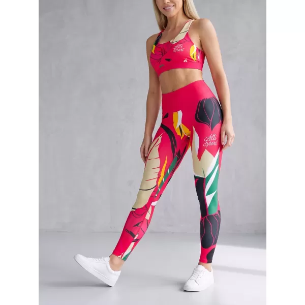  Női prémium sportmelltartó ALTISPORT VOJ/ALW042POD01 RÓZSASZÍN 