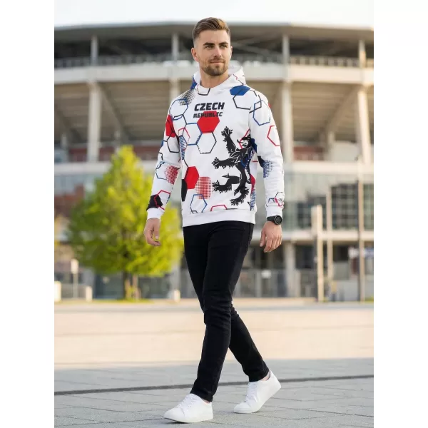  Férfi prémium funkcionális pulóver ALTISPORT VOJ/ALM036MI01 HEXA WHITE 