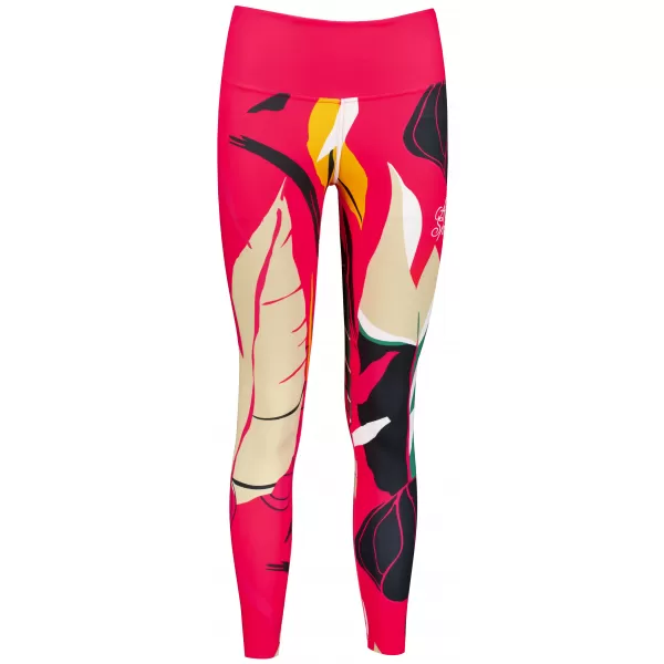  Női hosszú, prémium funkcionális leggings ALTISPORT VOJ/ALW042LEG01 RÓZSASZÍN 