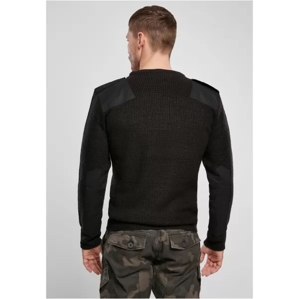  Férfi pulóver BRANDIT MILITARY BD5018 FEKETE 
