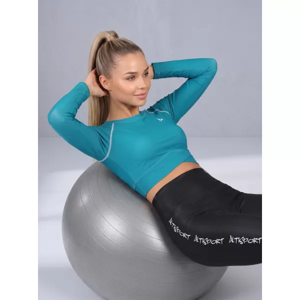  Női prémium, hosszú ujjú funkcionális crop felső ALTISPORT VOJ/ALW000TR04 KEROZIN 
