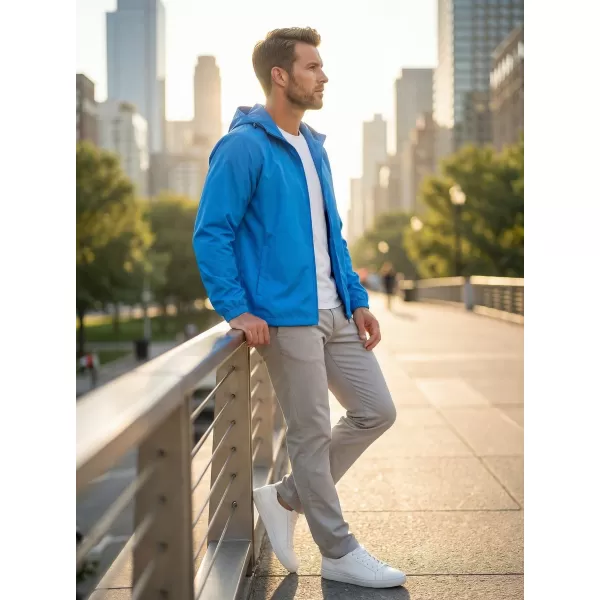  Férfi dzseki ALTISPORT NoPrint NP/ALM2311NJ ÉLÉNK KÉK 