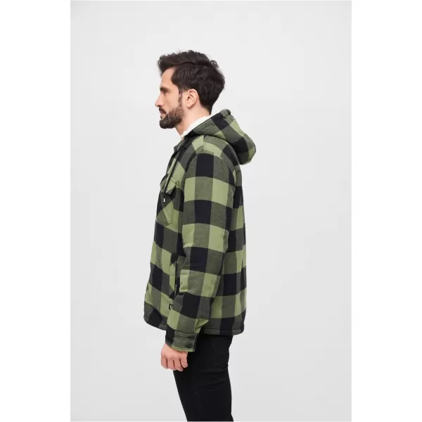  Kabát BRANDIT LUMBER BD3172 FEKETE/OLAJBOGYÓ 