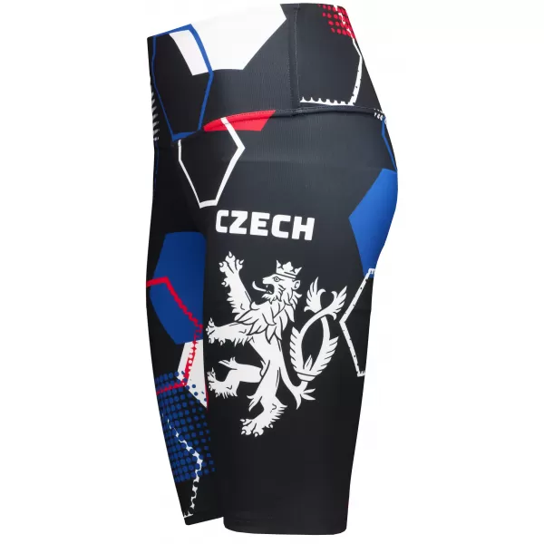  Női prémium funkcionális leggings térd felett ALTISPORT VOJ/ALW036LEG02 HEXA FEKETE 