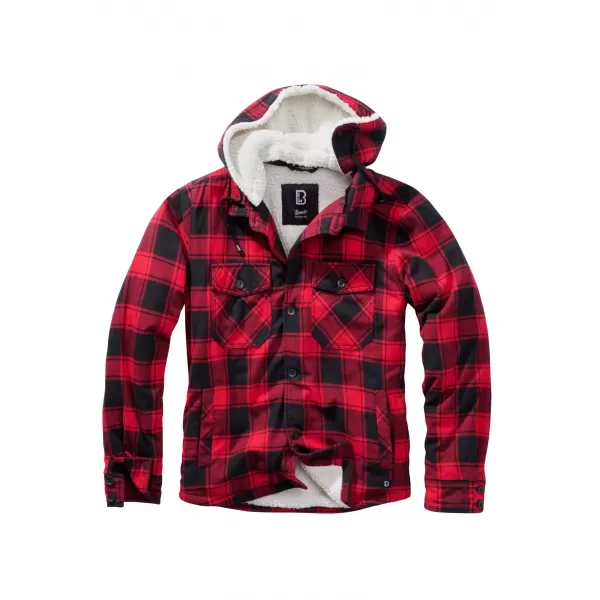  Kabát BRANDIT LUMBER BD3172 PIROS/FEKETE 