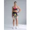 Női prémium funkcionális leggings térd felett ALTISPORT VOJ/ALW042LEG02 FEKETE