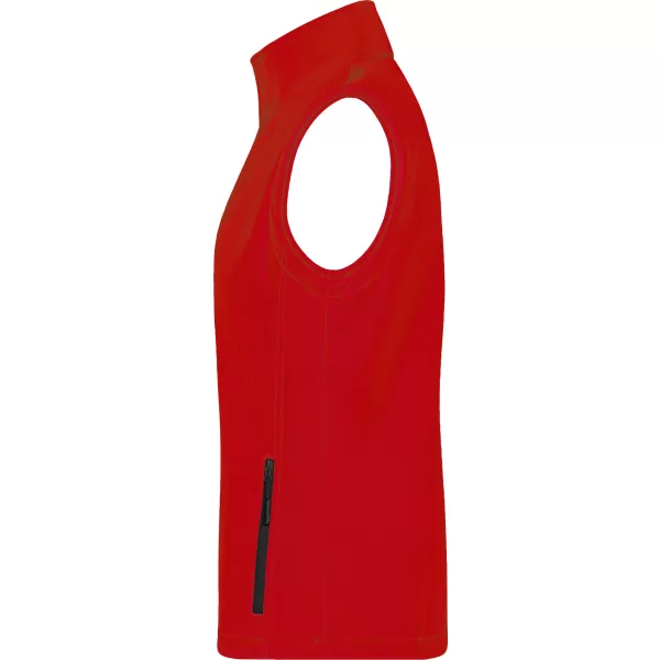  Női softshell mellény ALTISPORT NoPrint NP/ALW7211NJ PIROS FEKETE 